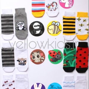 جوراب مچی بچگانه تم جنگل کد 33166