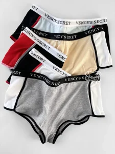 شورت نیم پا نخی اسپرت زنانه رنگی Boxer کد 22290